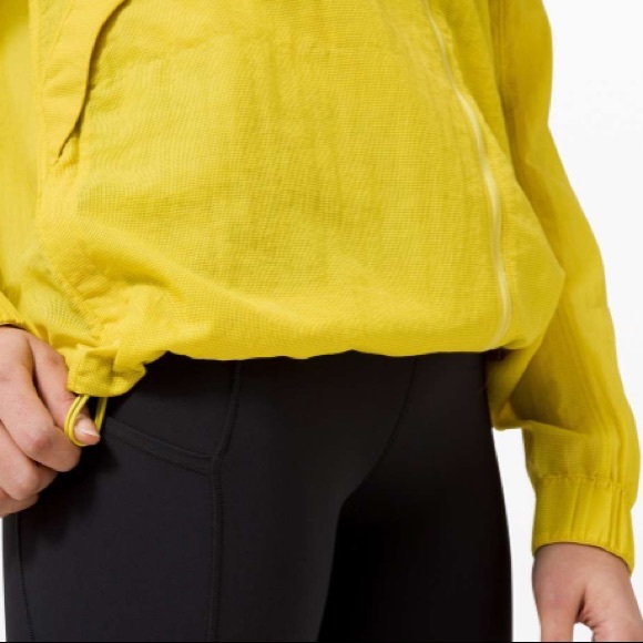 NWT Lululemon Clear Intention Jacket Soleil Yellow - Picture 2 of 16